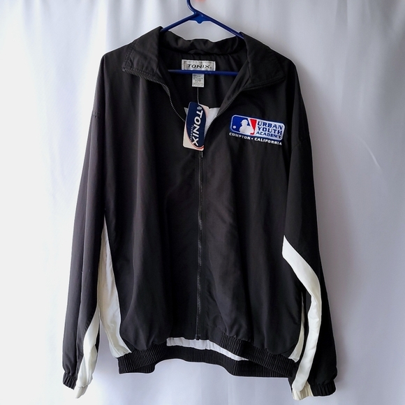 Vintage Tonix MLB Urban Youth Academy California Windbreaker Jacket  Size Large - Picture 3 of 15